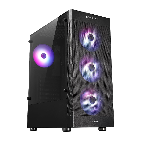 ZEBRONICS APEX Premium Gaming Cabinet/Case